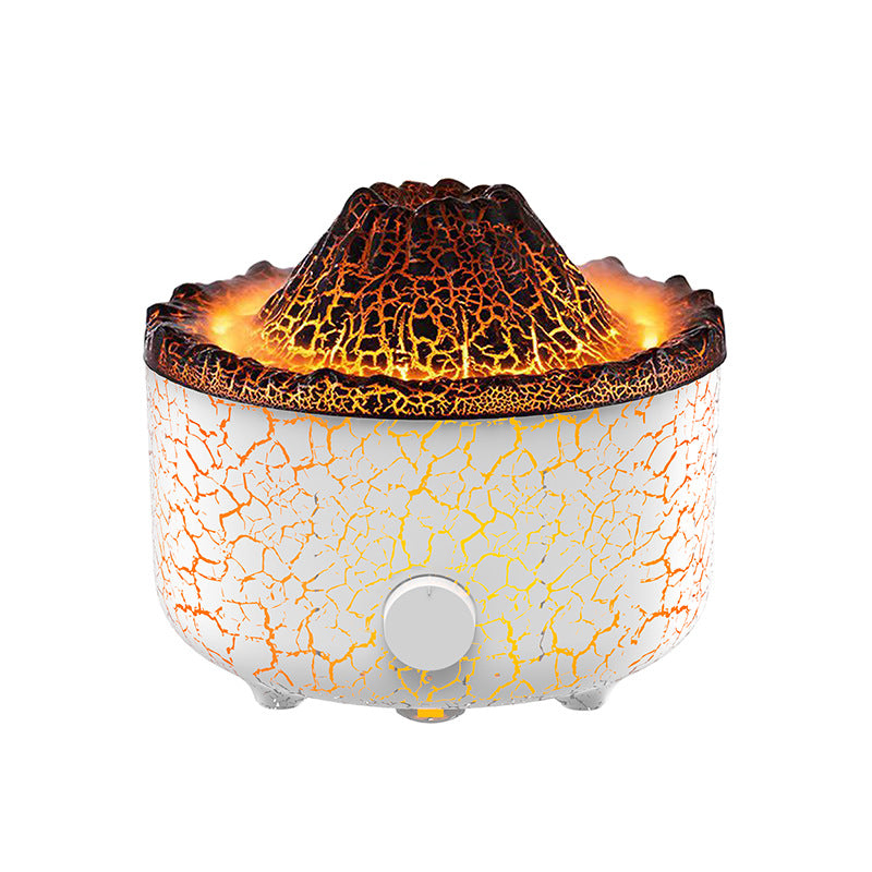 Creative Volcano Humidifier and Aromatherapy Diffuser with Jellyfish Spray Effect