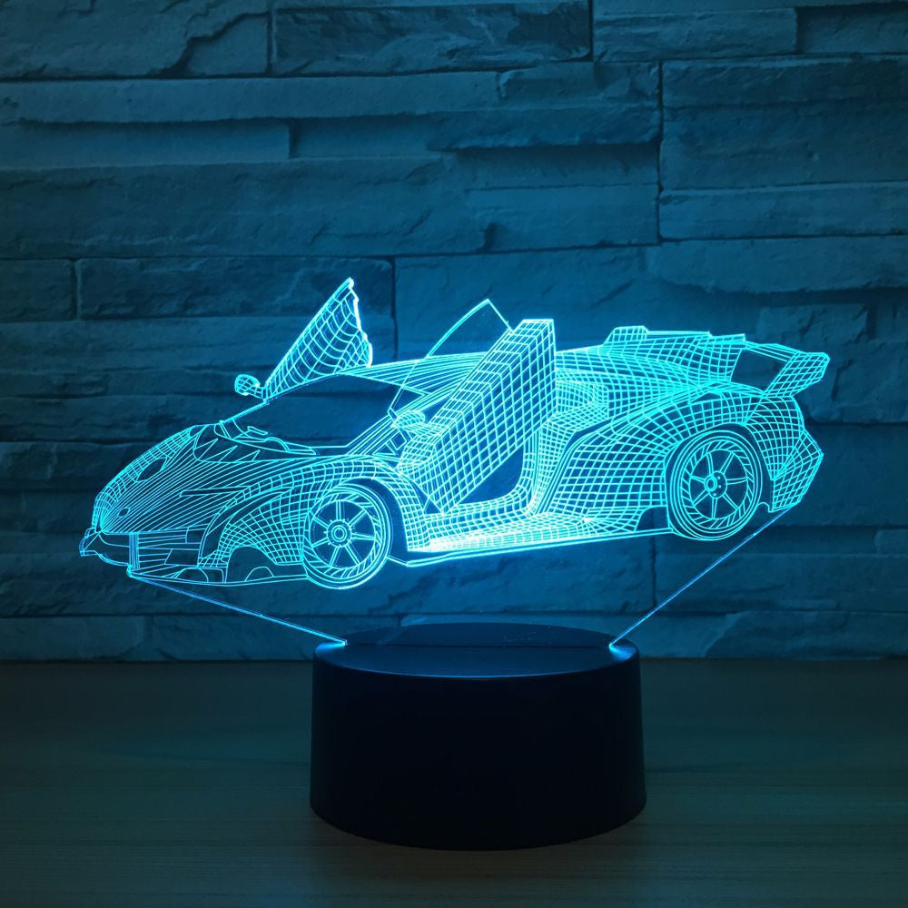 Lamborghini 3D Illumination Night Light